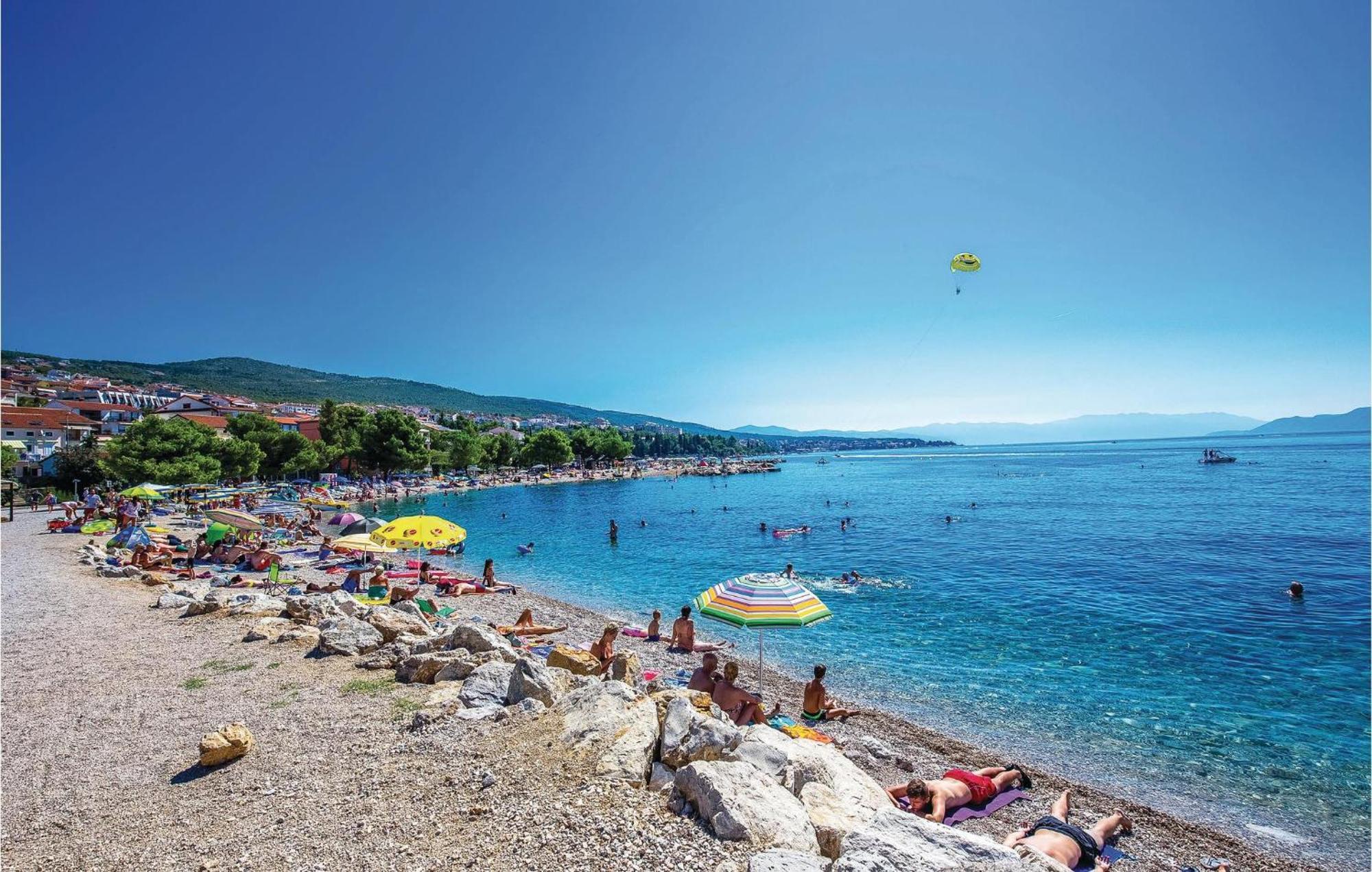 Cozy Apartment In Crikvenica With House Sea View Dış mekan fotoğraf